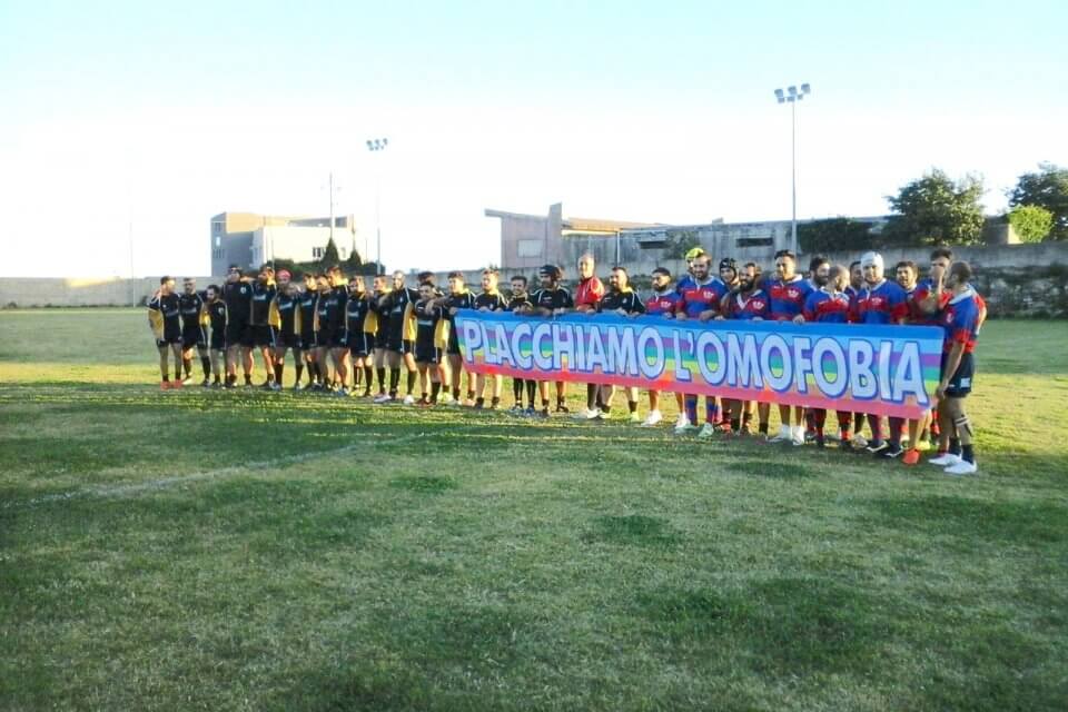 Placca l’Omofobia, a Ragusa il rugby scende in campo contro le discriminazioni
