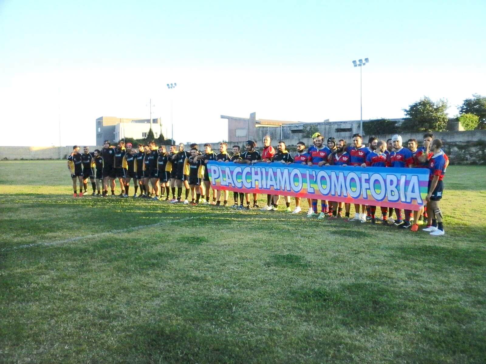 Placca l’Omofobia, a Ragusa il rugby scende in campo contro le discriminazioni