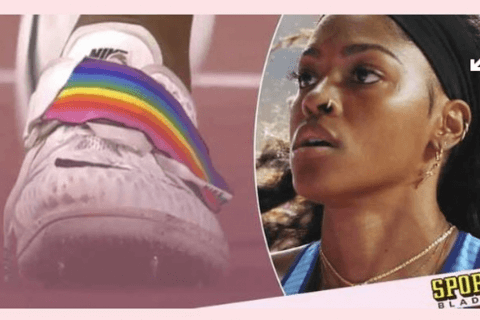 Qatar, atleta ai mondiali con le scarpe rainbow: "bisogna prendere posizione, l'amore è amore" - Erica Bougard - Gay.it
