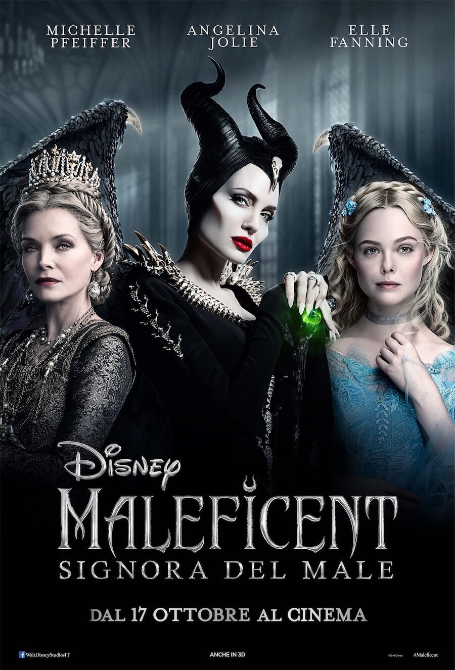 Maleficent - Signora del Male, trailer italiano per il sequel con Angelina Jolie e Michelle Pfeiffer - Maleficent Signora del Male - Gay.it