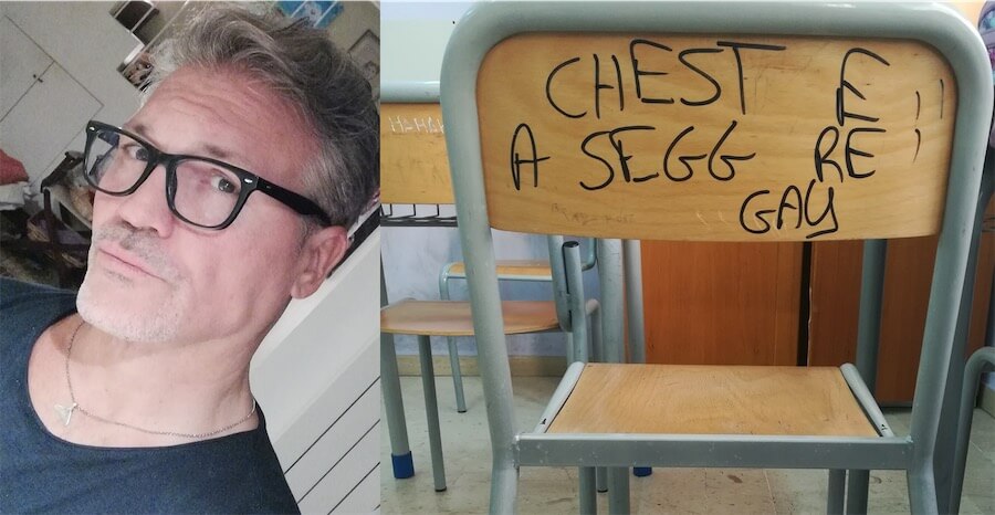 “Sedia del Gay”, prof. si rifiuta di cambiarla: “questa è mia e faccio gli esami seduto proprio qui!”