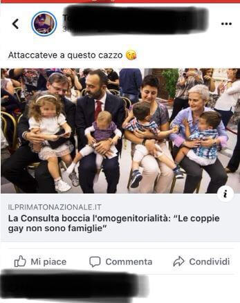 Social manager di Federazione Pugilistica: "famiglia gay non è normale", è polemica - WhatsApp Image 2019 10 26 at 17.59.14 - Gay.it