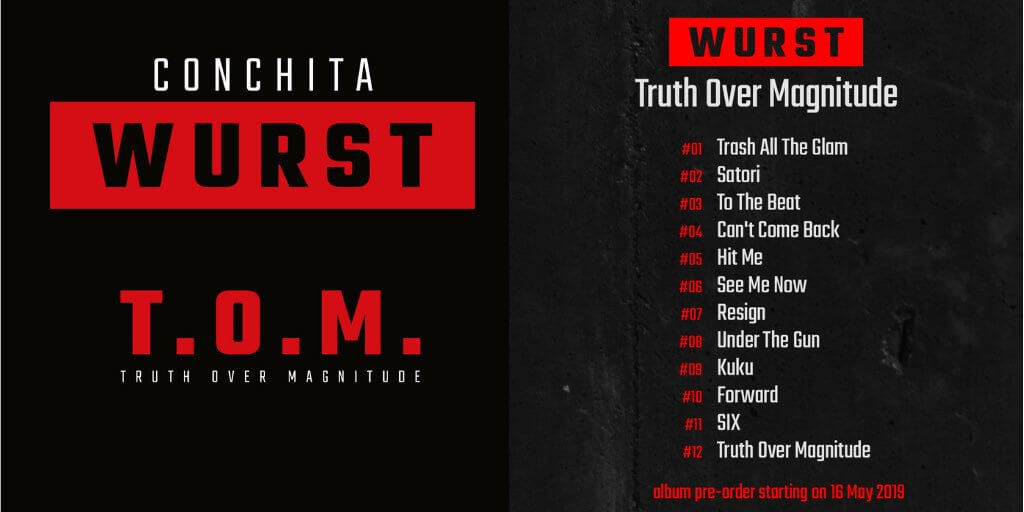 Conchita Wurst "Truth Over Magnitude" nuovo album