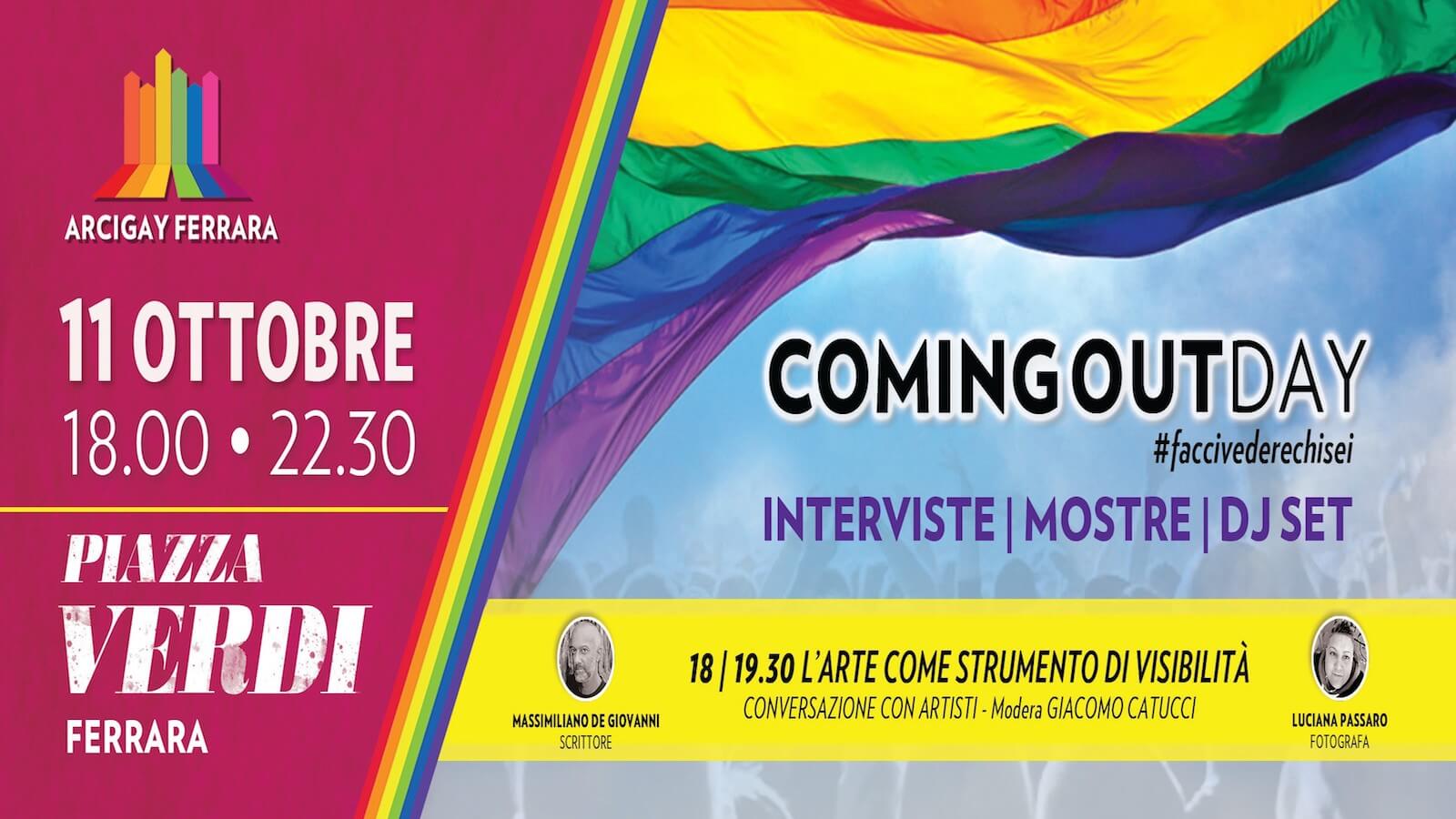 Il sindaco di Ferrara ci ripensa e concede il patrocinio per il Coming Out Day. Ma Arcigay lo rifiuta