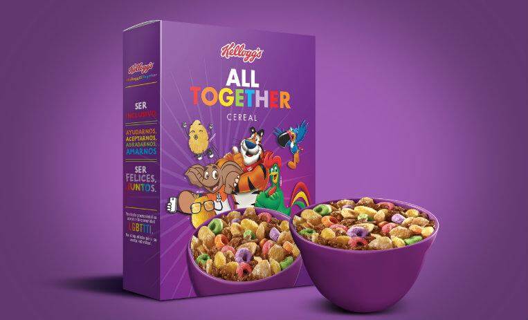 All Together, arrivano i cereali LGBT di Kellogg's - kelloggs all together orgullo gay - Gay.it
