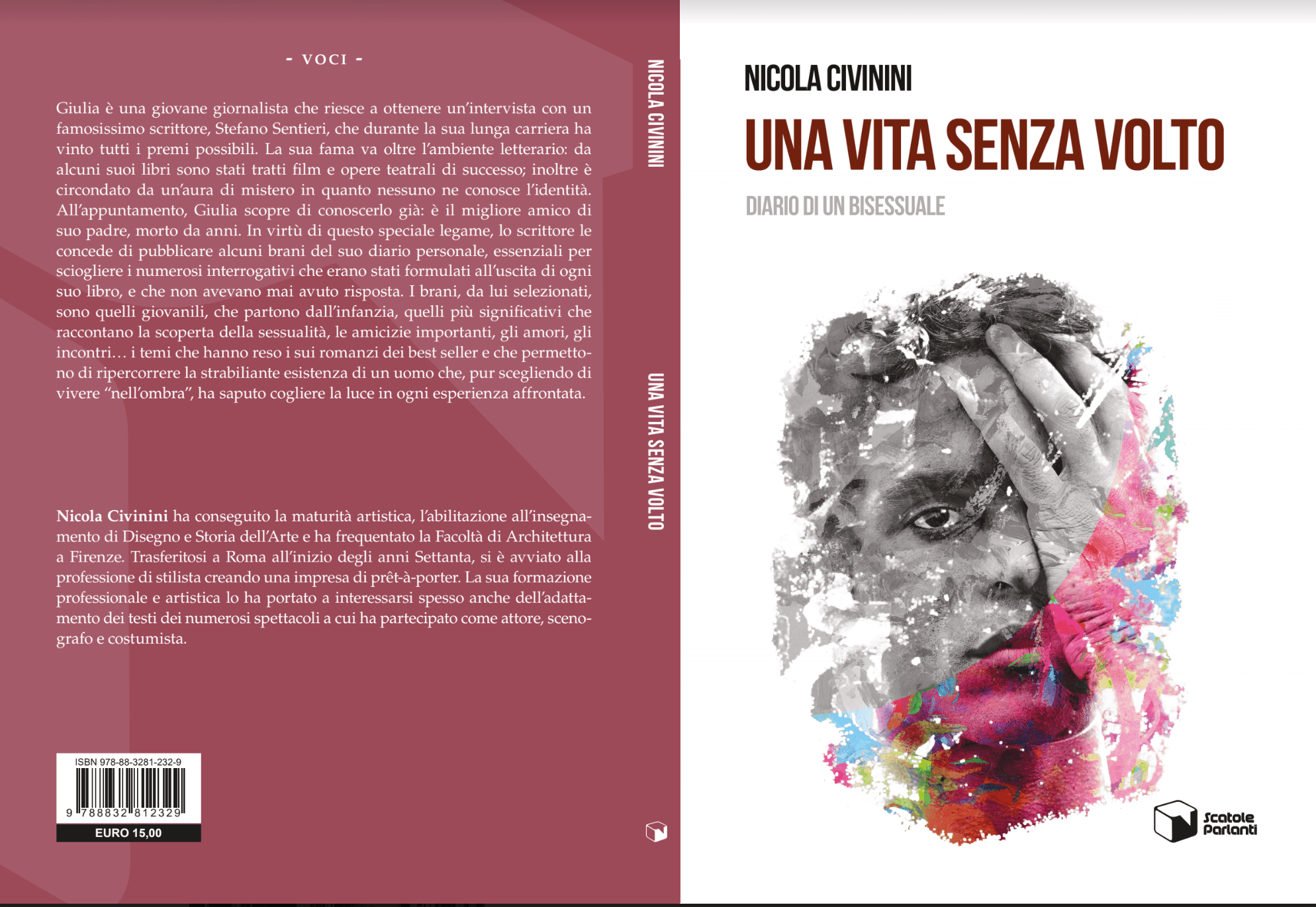 Una vita senza volto: diario di un bisessuale di Nicola Civinini, l’anteprima del libro