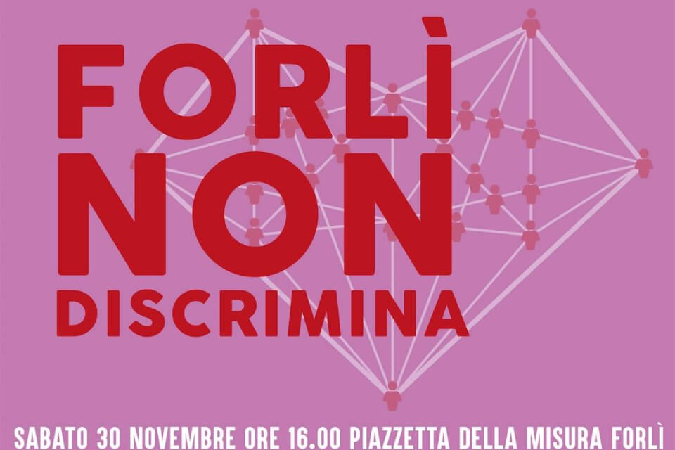 Forlì in piazza per dire basta all’omofobia dopo le decisioni prese dalla giunta di centrodestra