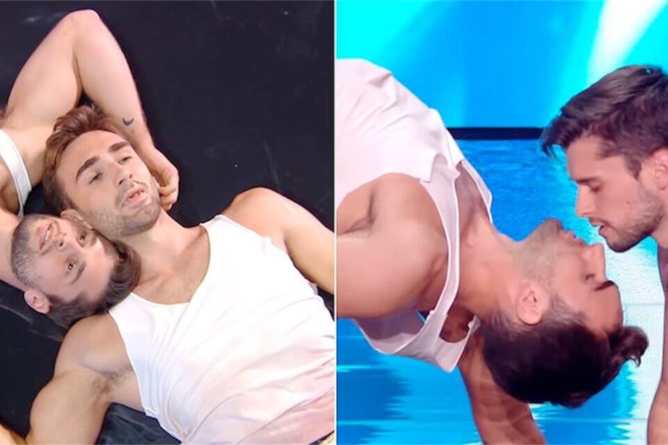 Francia's Got Talent, coppia gay danza contro l'omofobia - l'emozionante video - Frances Got Talent coppia gay - Gay.it
