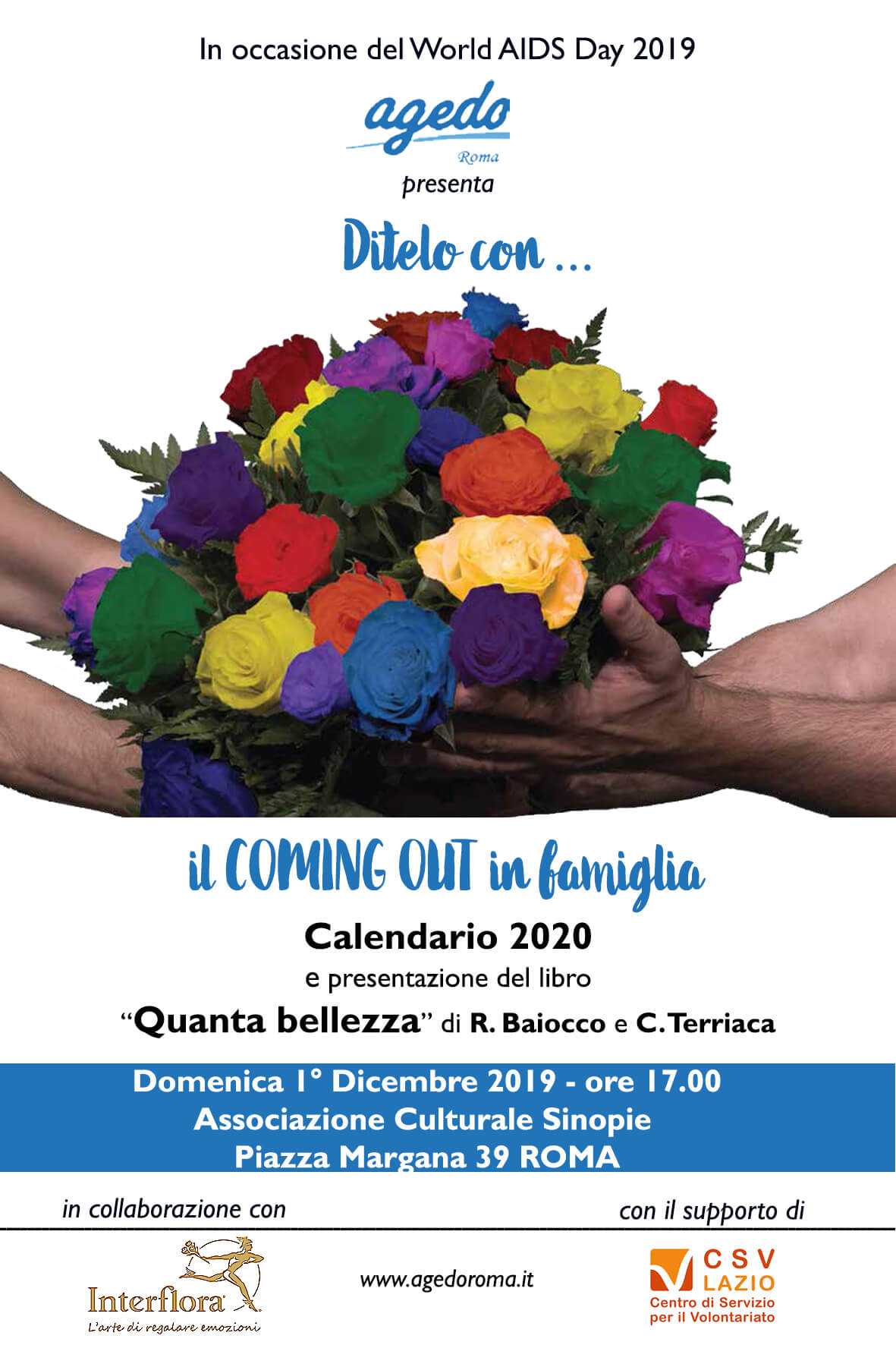 Calendario Agedo Roma 2020
