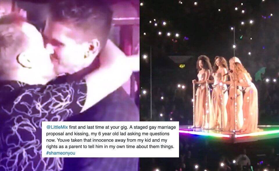 Little Mix, una mamma dopo proposta di matrimonio gay: “Avete portato via l’innocenza a mio figlio di 6 anni”