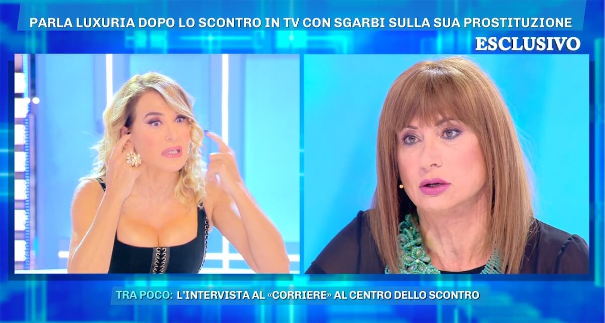 Vladimir Luxuria a Barbara d’Urso: “La comunità LGBT si è sentita offesa, volevo che fossi più severa con Sgarbi”