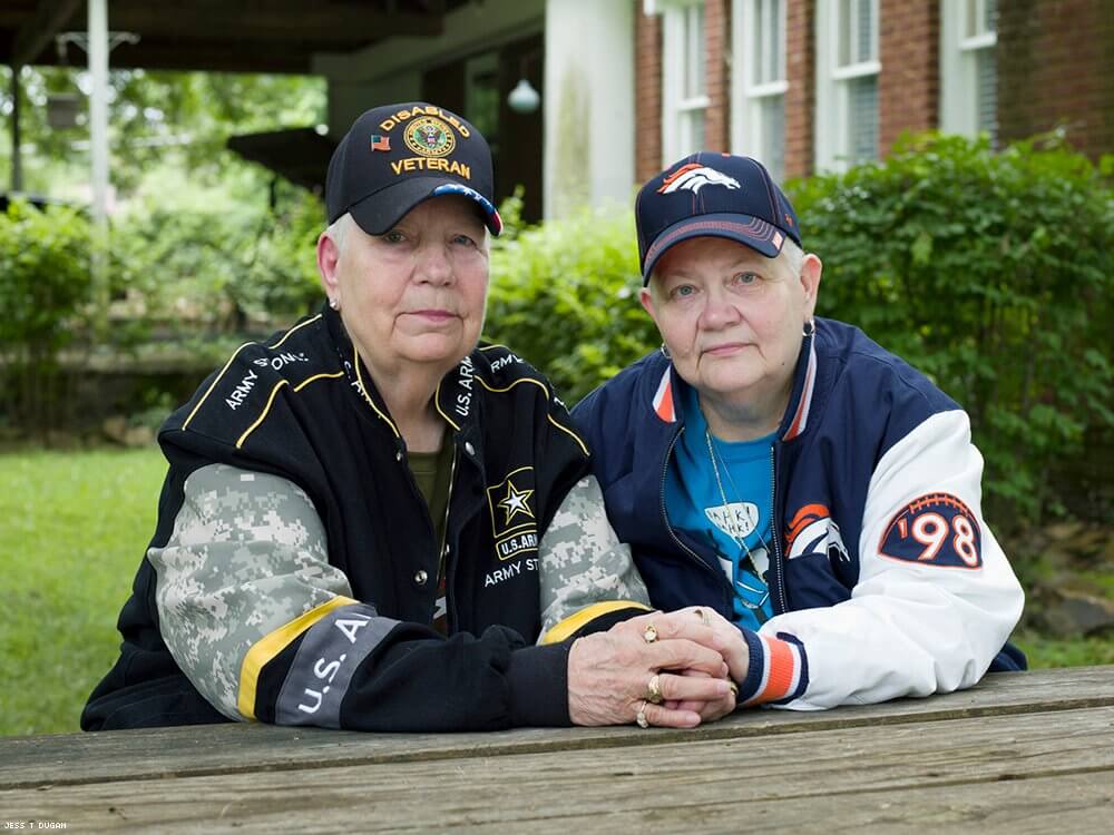 Hank e Samm (76 e 67 anni), di North Little Rock