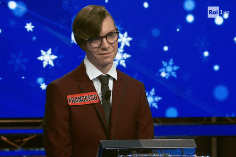 ‘Ho un ragazzo’. Il campione de l’Eredità fa coming out su Rai Uno - Francesco DAngelis - Gay.it