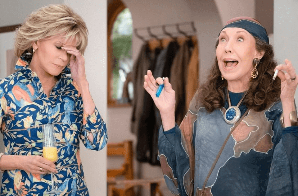 Lily Tomlin come Jane Fonda, arrestata durante le proteste contro i cambiamenti climatici