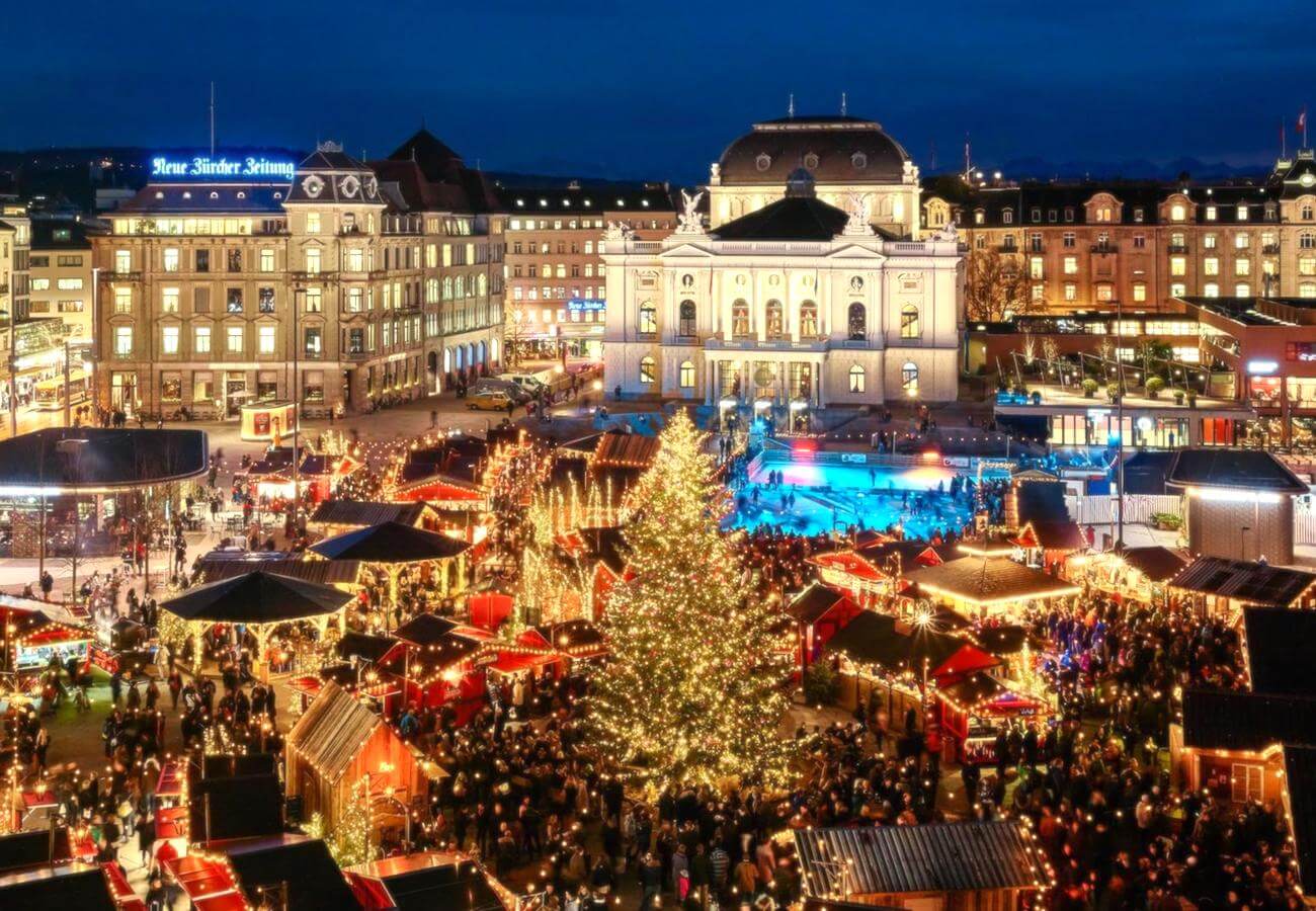 Vivi la magia del Natale a Zurigo!