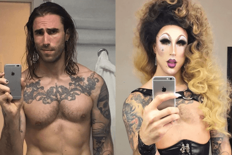 Cybil War, drag queen diventa 'militare' come tributo al padre colonnello - drag queen - Gay.it