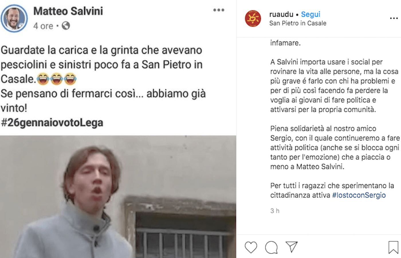 Salvini mette alla gogna un ragazzo, lui risponde: ‘So cosa vuol dire essere presi di mira, io sono gay e alle superiori ero oggetto di bullismo’