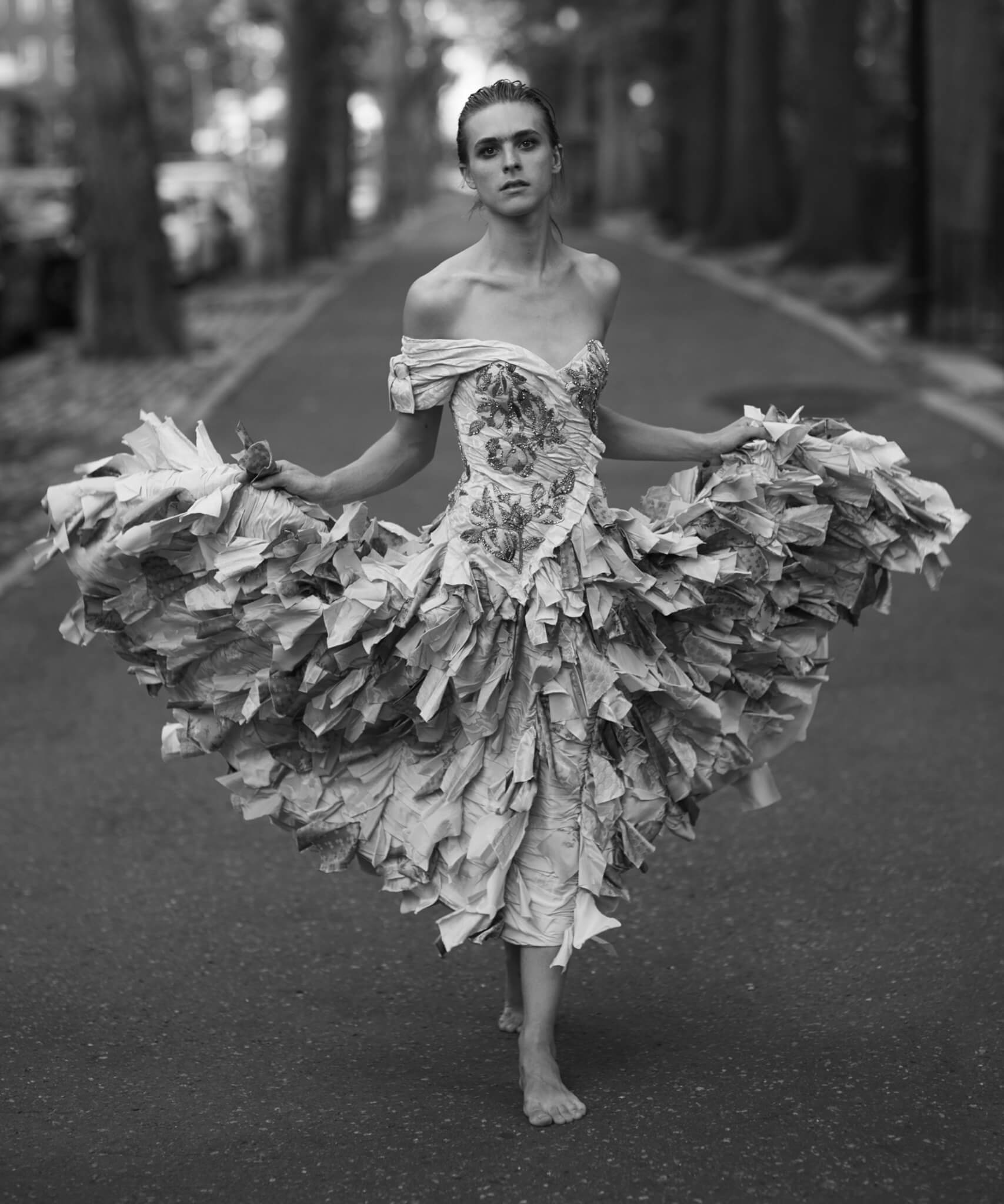 Alexander McQueen primavera 9. Foto:Ethan James Green