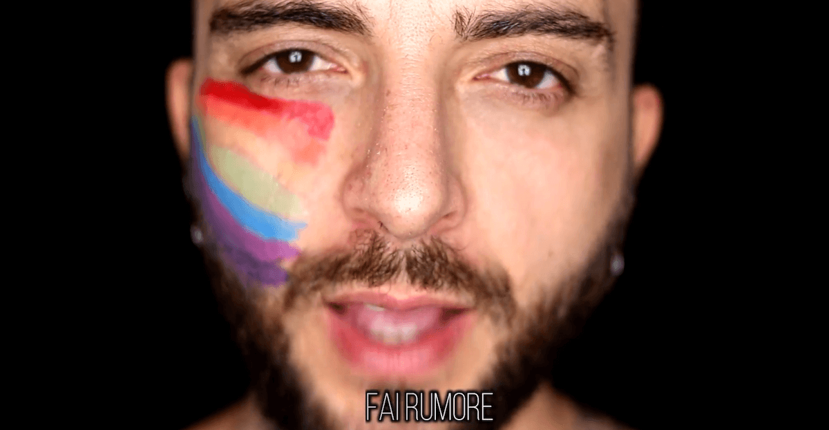 Fai Rumore di Diodato diventa inno contro l’omofobia, il video di Daniel Greco