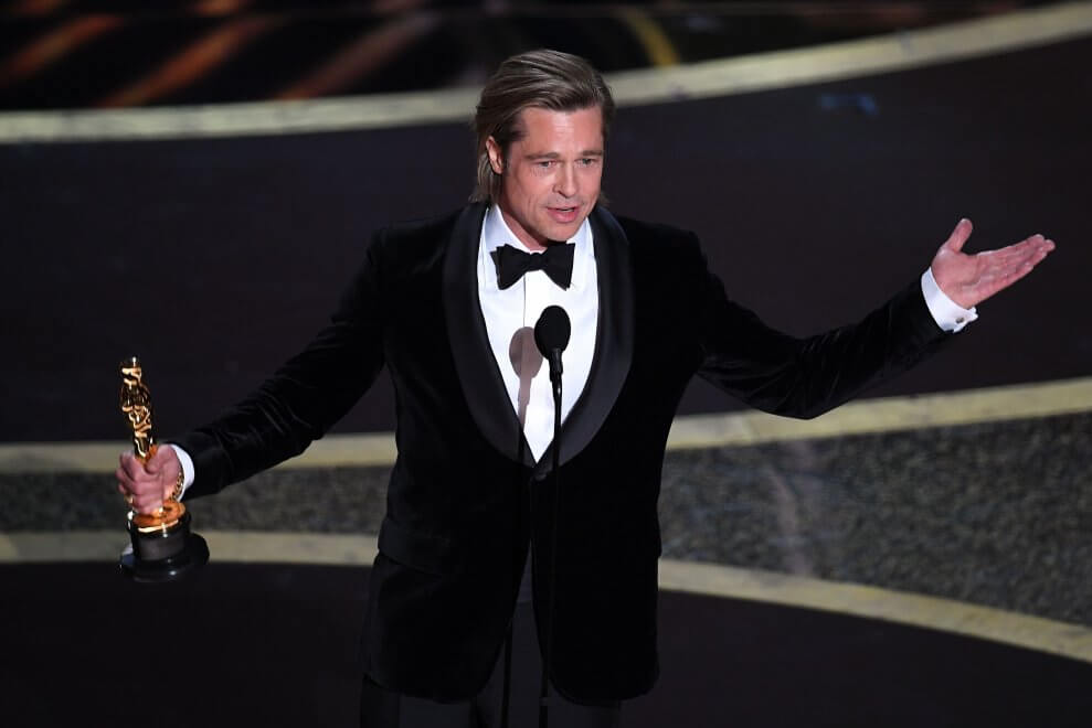 Oscar 2020, vince a sorpresa il sudcoreano Parasite di Bong-Joon Ho - Oscar 2020 Brad Pitt - Gay.it