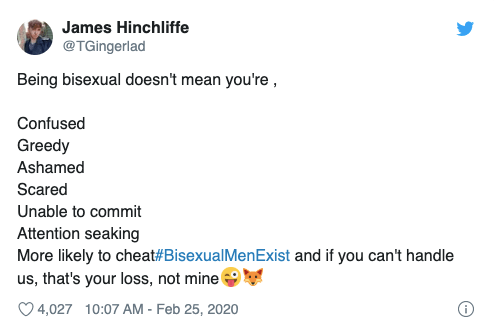 BisexualMenExist è trend topic su Twitter, perché le persone bisessuali esistono davvero - bisex 00002 - Gay.it
