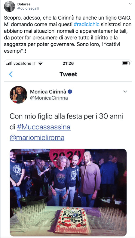 L'ex consigliera leghista Galli attacca la senatrice Cirinnà e parla del figlio gay come situazione anormale - figlio gay cirinna - Gay.it