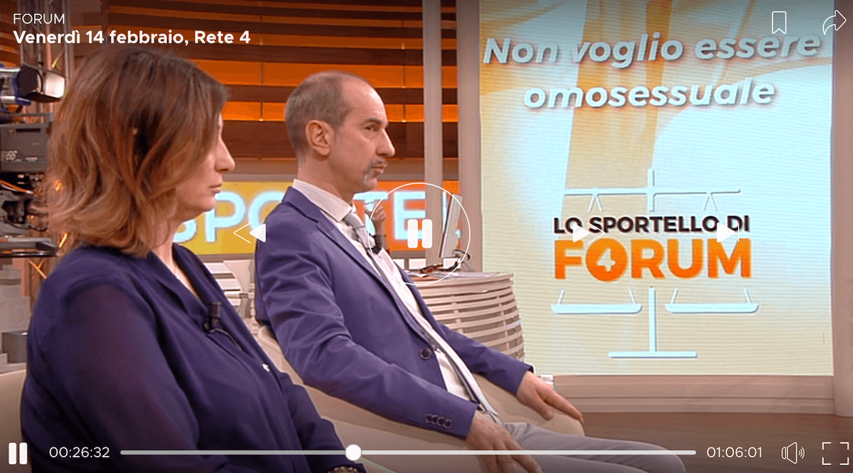 Forum, deliri omofobi di Nausica Della Valle: perché Mediaset permette tutto questo? - forum - Gay.it