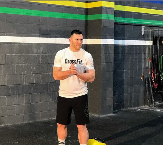 L'allenamento di Keegan Hirst
