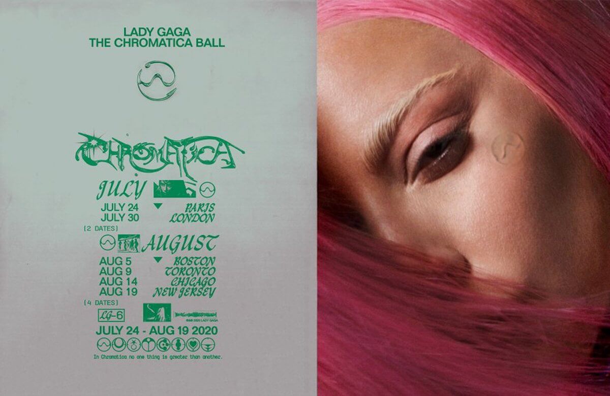 Chromatica Ball Tour di Lady Gaga, ecco le prime tappe