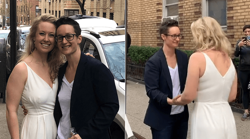 Coronavirus, matrimonio egualitario in strada causa quarantena – i video