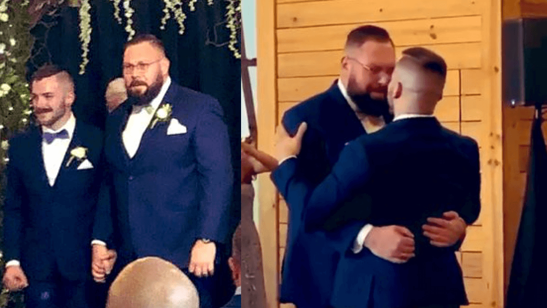 Mike Parrow, il wrestler ha sposato l’amatissimo Morgan Cole – foto