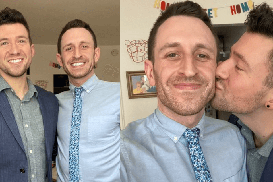 Coronavirus a New York: coppia gay si sposa in casa – le foto