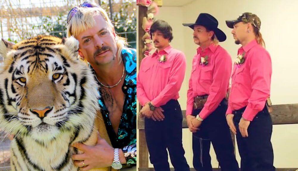 Tiger King Joe Exotic ha sposato il compagno di cella Jorge: "Vi presento mio marito" - Tiger King gay - Gay.it