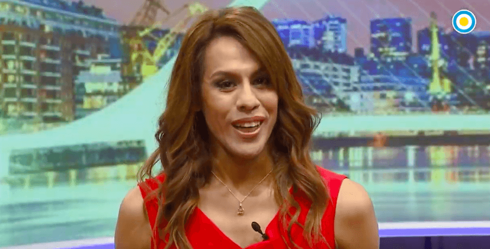 Diana Zurco prima storica presentatrice transgendrer sulla tv pubblica d’Argentina – VIDEO