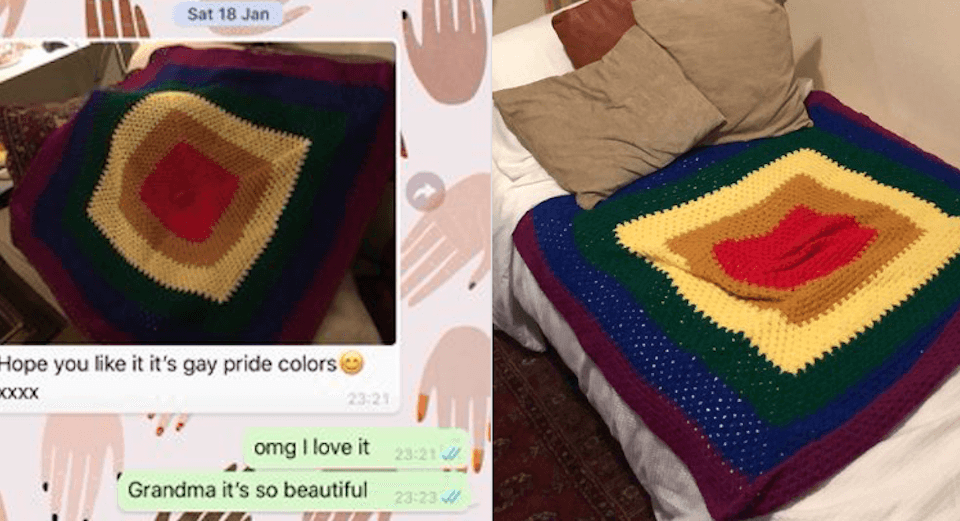 Realizzò coperta rainbow dopo il coming out della nipote: morta per Coronavirus nonna Jane