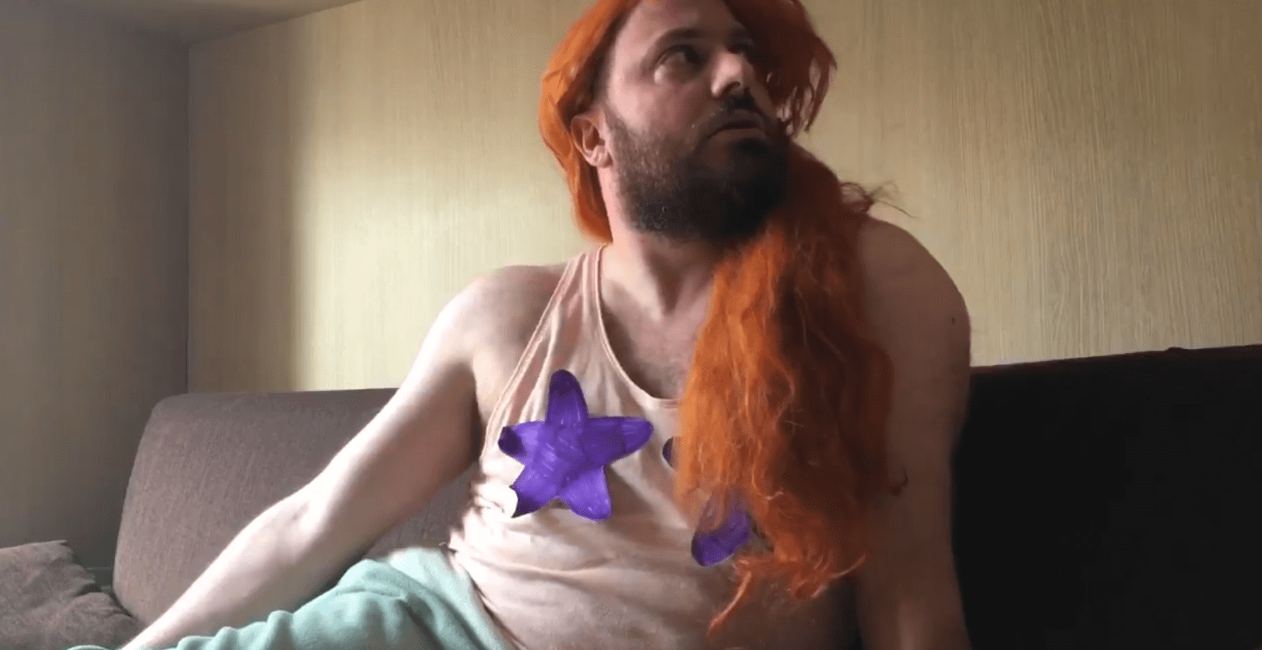 La Sirenetta diventa esilarante parodia da quarantena, il video di Nicola Zonno