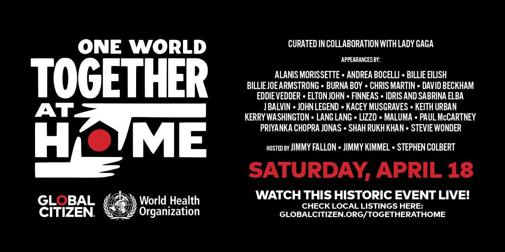 One World: Together At Home, l'evento globale pensato da Lady Gaga contro il Coronavirus - EU7qtsVXgAAeSwk - Gay.it
