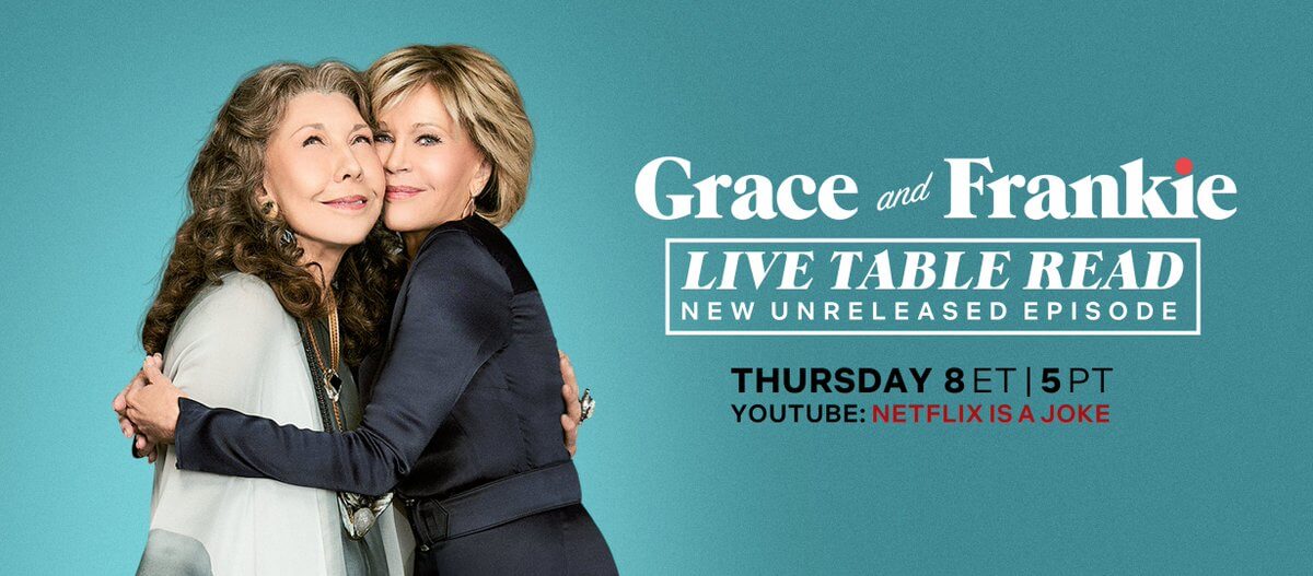 Grace and Frankie, il cast legge lo script dal vivo per raccogliere fondi contro il Coronavirus - Grace and Frankie - Gay.it