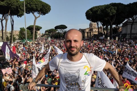 Sebastiano Secci a Gay.it: l'intervista tra Roma e Global Pride, Mario Mieli e legge contro l'OmoBiTransfobia - Sebastiano Secci - Gay.it