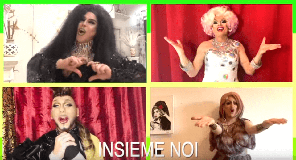 Vamos a Bailar (tutti in quarantena!), la parodia drag – video