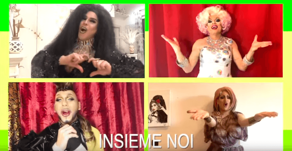 Vamos a Bailar (tutti in quarantena!), la parodia drag – video