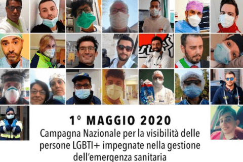 #NoiCiSiamo, la campagna Arcigay con i lavoratori LGBT in prima linea contro il Covid-19 - video - campagna arcigay covid19 - Gay.it