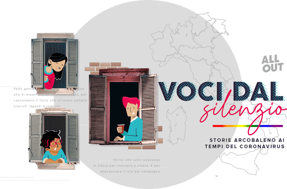 Voci dal silenzio: storie di persone LGBT+ in isolamento