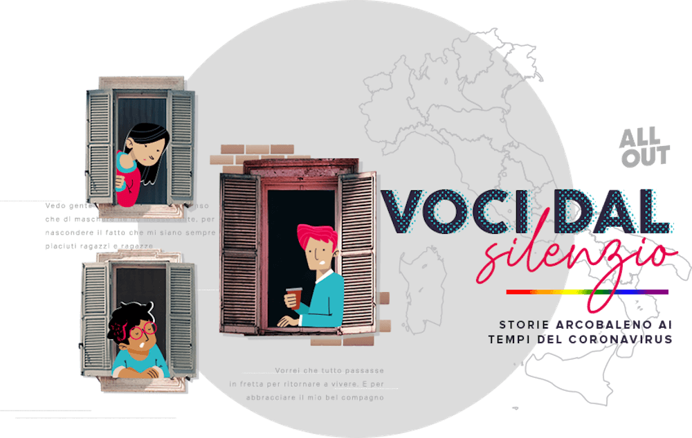 Voci dal silenzio: storie di persone LGBT+ in isolamento