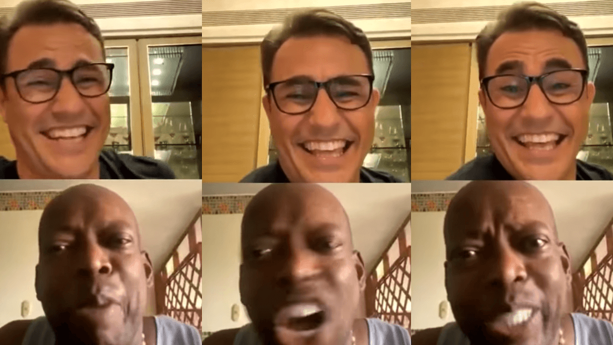 Cannavaro se la ride quando Asprilla ricorda l’inseguimento con il cinturone ad “un finocchio vestito da donna” – VIDEO