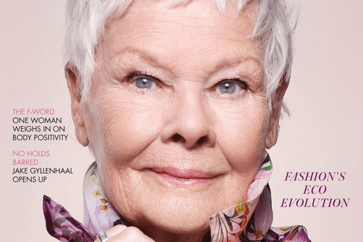 Judi Dench a 85 anni sulla copertina di Vogue UK: primato storico per la leggendaria attrice