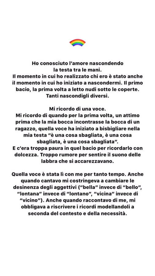 Michele Bravi, "Chi è pronto racconti l'amore senza vergogna, l'Omofobia è una bestemmia" - Michele Bravi e lomofobia - Gay.it