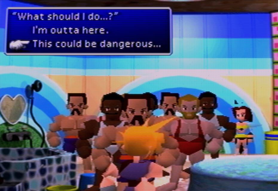Omofobia in Final Fantasy 7