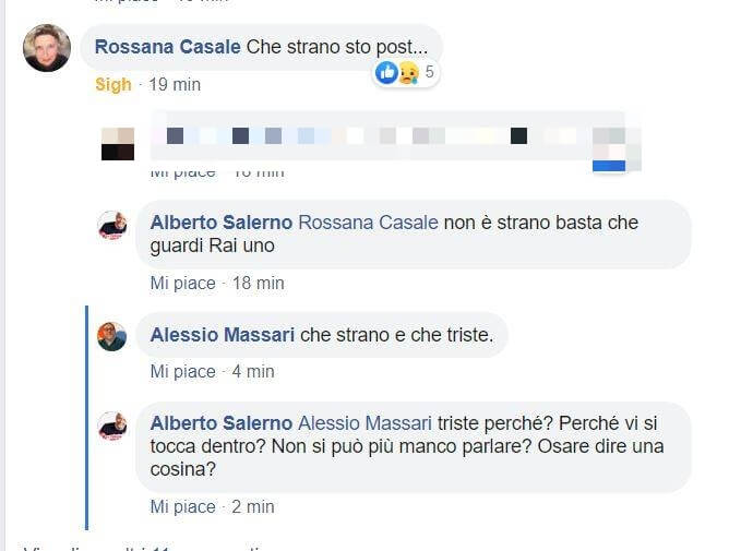 Alberto Salerno su FB: "com’è che su Rai Uno ci sono un sacco di gay?", la secca replica di Mara Maionchi - Alberto Salerno il marito di Mara Maionchi su FB - Gay.it