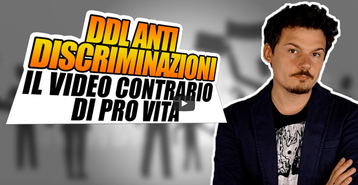 Alessandro Masala smonta le bufale diffuse da Pro Vita sulla legge contro l’OmoTransfobia – video